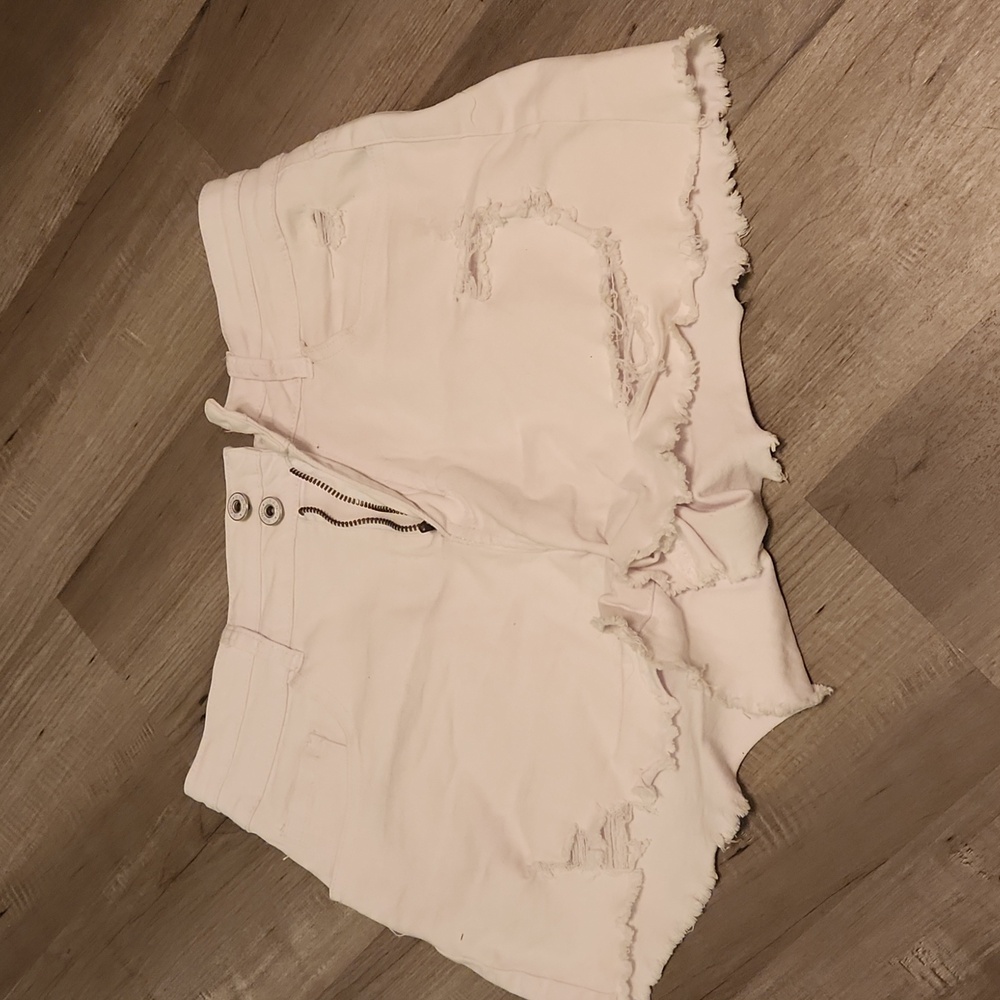 White Shorts